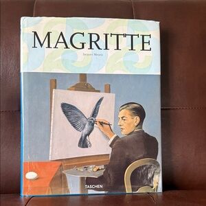 Taschen Magritte Art Book with Blue and Gray Cover